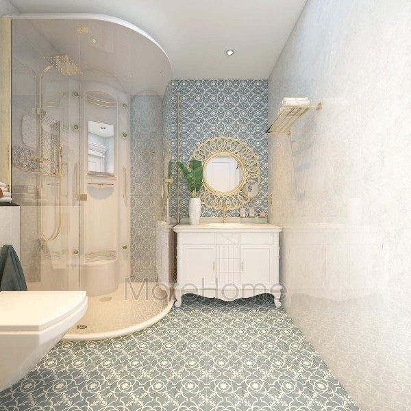 Thiết kế nội thất phòng tắm, nhà vệ sinh biệt thự EuroLand